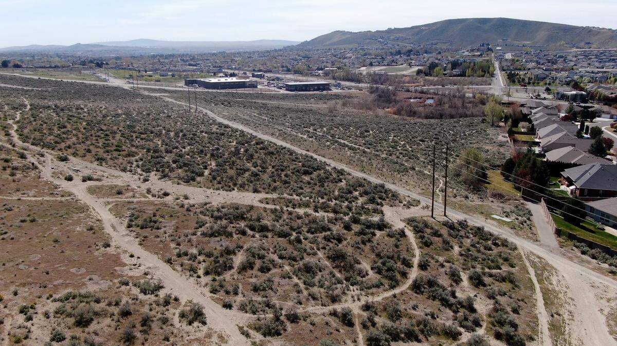 Richland and the Bureau of Land Management are asking people not to drive in the area next to Keene Road.