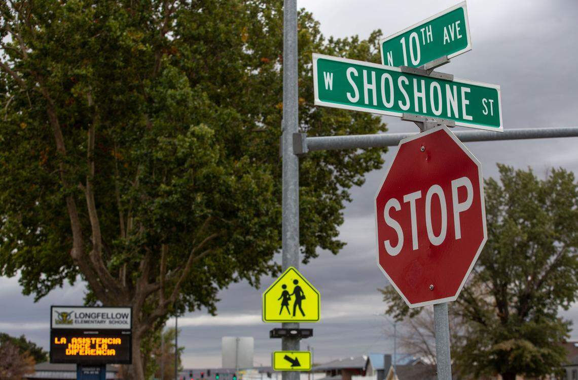 Longfellow Elementary School sits on the corner of North 10th Avenue and West Shoshone Street in Pasco.