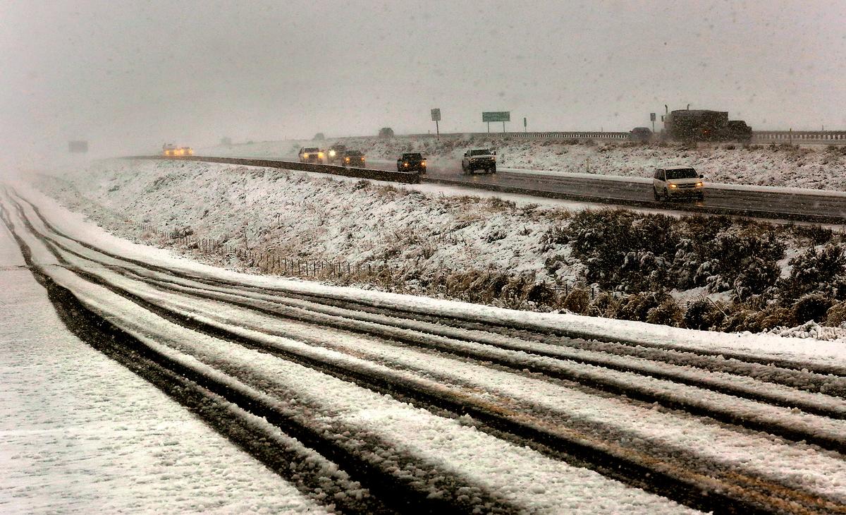Snow is possible in the Tri-Cities area Saturday and in the Tri-Cities Monday, according to the National Weather Service.