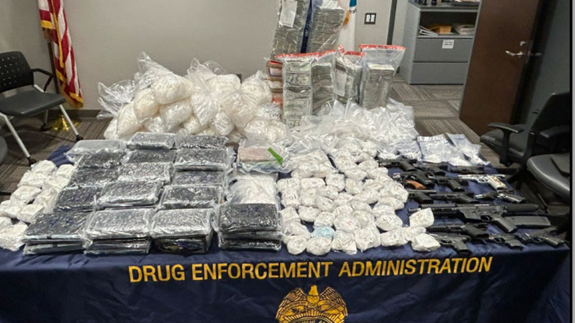 $2M, fentanyl and meth bust is largest ever U.S. drug bust in Tri-Cities
