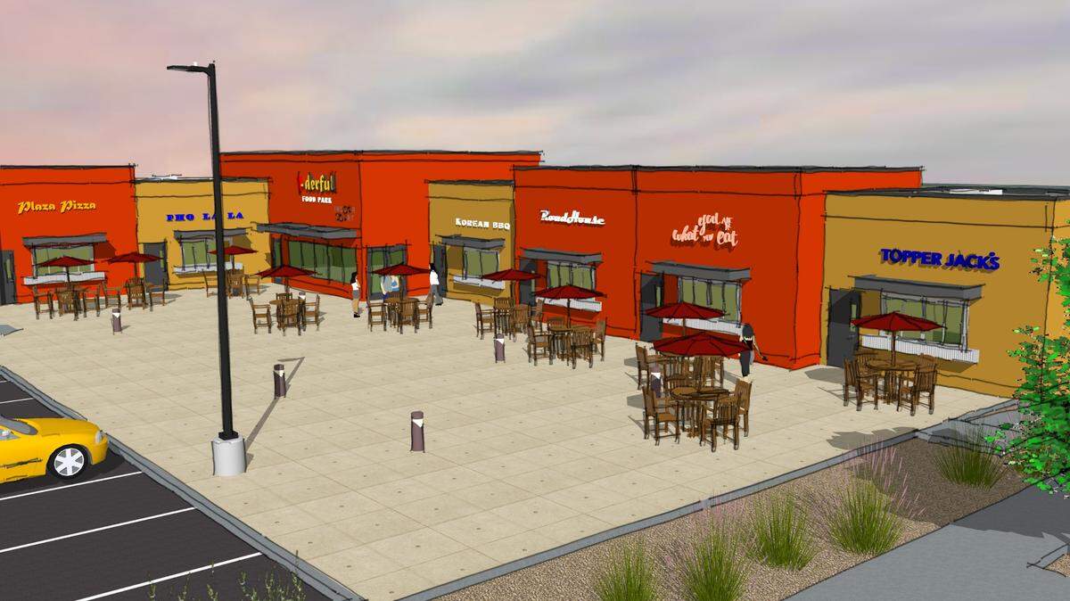 1Derful Food Park owner Joo Seok Baek wants to bring a new way to dine to the Tri-Cities. His food park is designed with outdoor dining in mind.