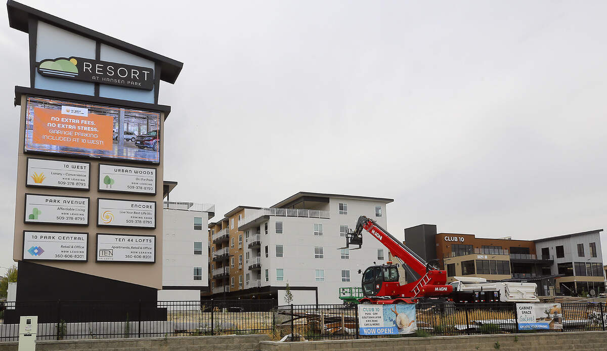 Encore, a 55+ project at The Resort at Hansen Park, begins leasing this month.