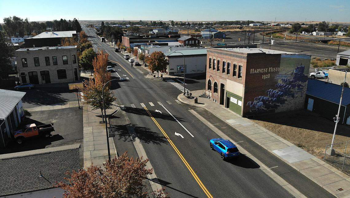 Connell is a town of about 5,000 located about 35 miles north of Pasco in Franklin County.