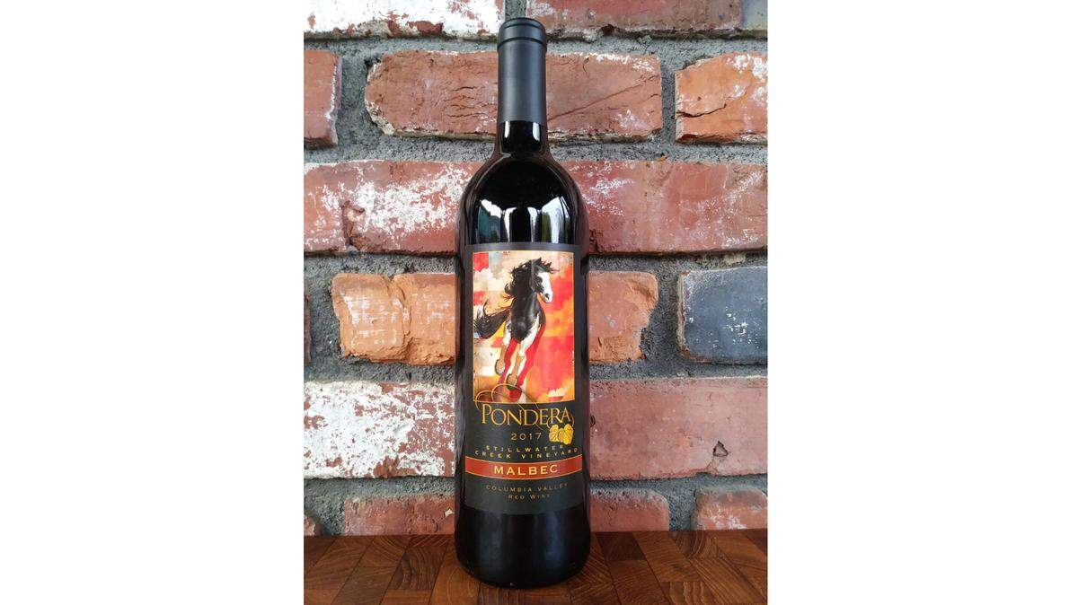 The Pondera Winery 2017 Stillwater Creek Vineyard Malbec earned a gold medal at the 2020 Washington State Wine Competition.