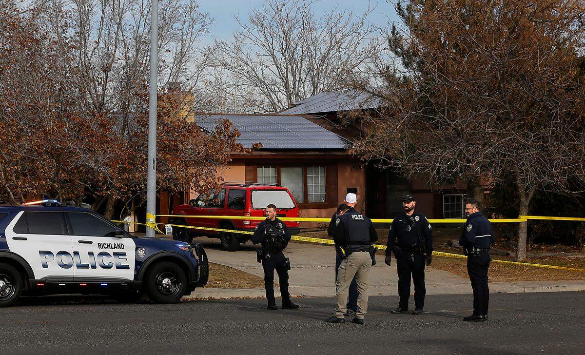 Richland police responded to a shooting on the 1900 block of McMurray Avenue on Jan. 26 that left one person dead and two others wounded.