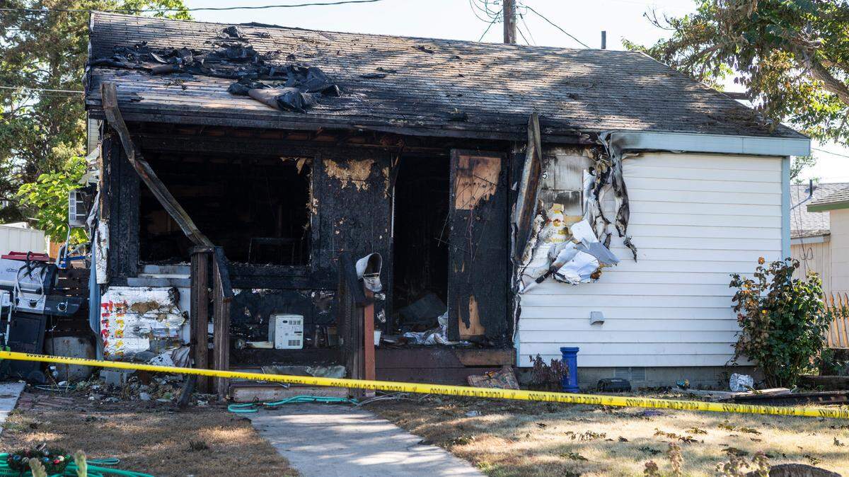 A fireworks fire destroyed this Richland home and critically injured a man on 2020, but people continued to set off fireworks nearby as it burned, said Kennewick Fire Chief Chad Michael.
