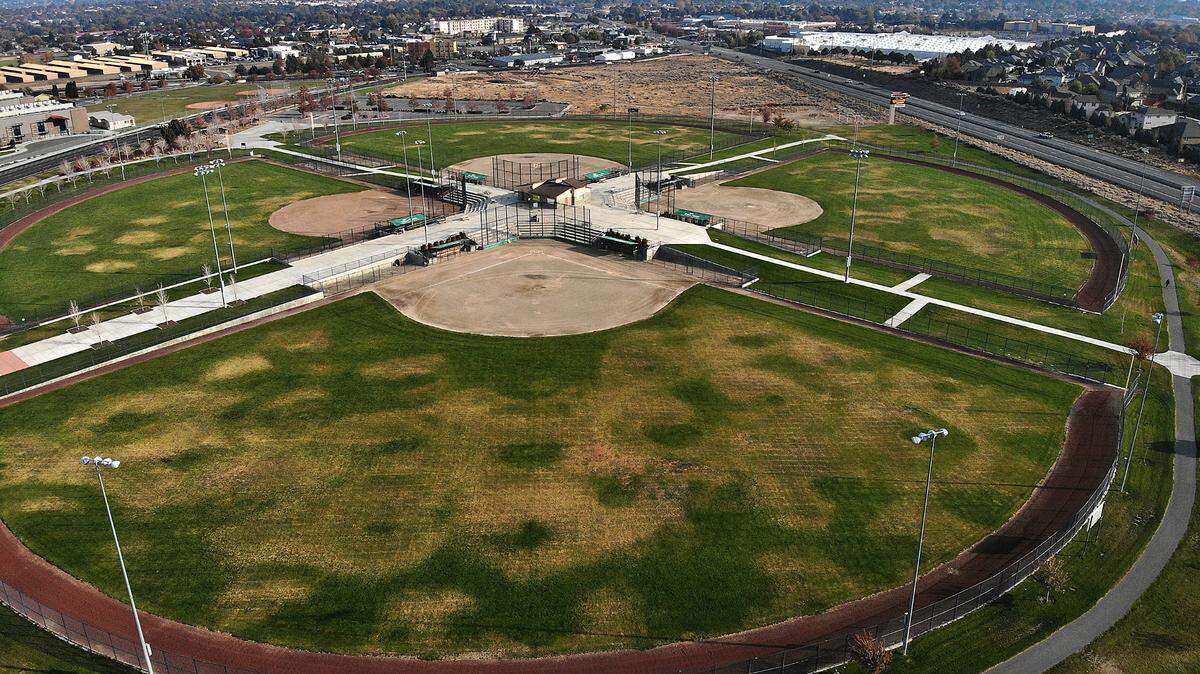 Ball fields at the Southridge Sports & Event Complex off Southridge Boulevard in Kennewick.