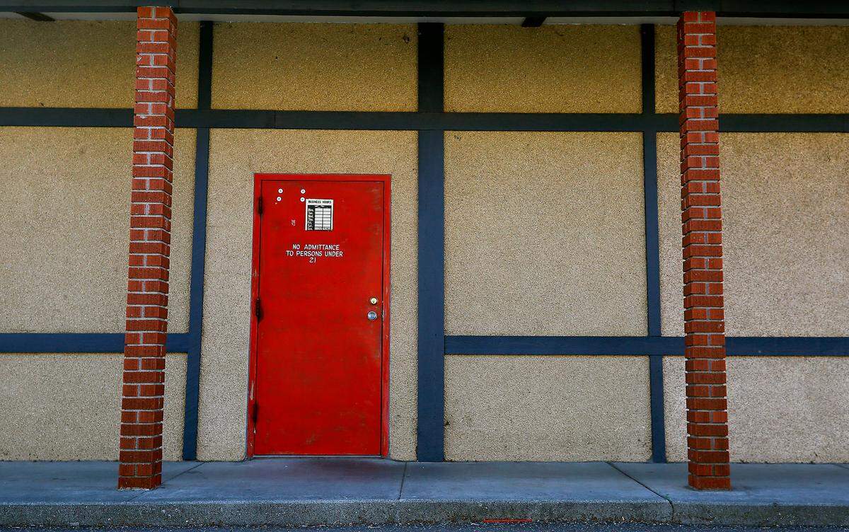 Patrons of the Moon Palace lounge enter through a side entrance of the former restaurant at 228 Symons St. in Richland.