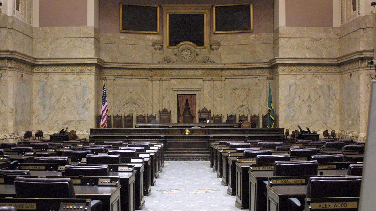 The House of Representatives in Olympia.