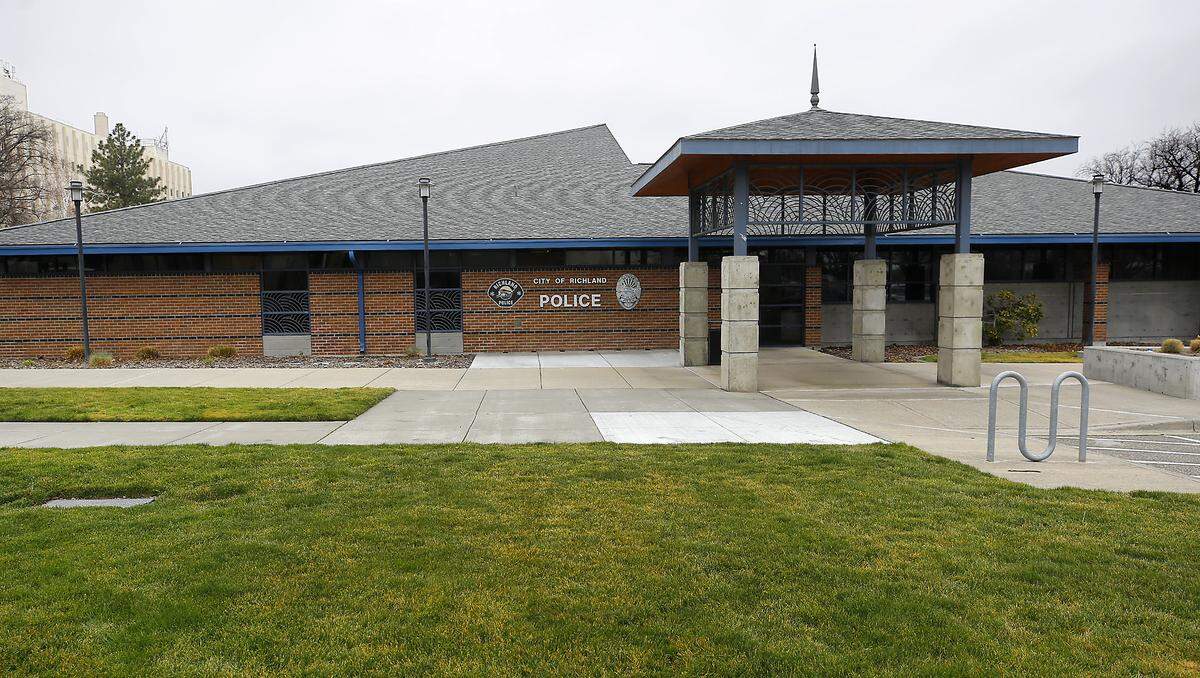The Richland Police Department headquarters building is at 871 George Washington Way.