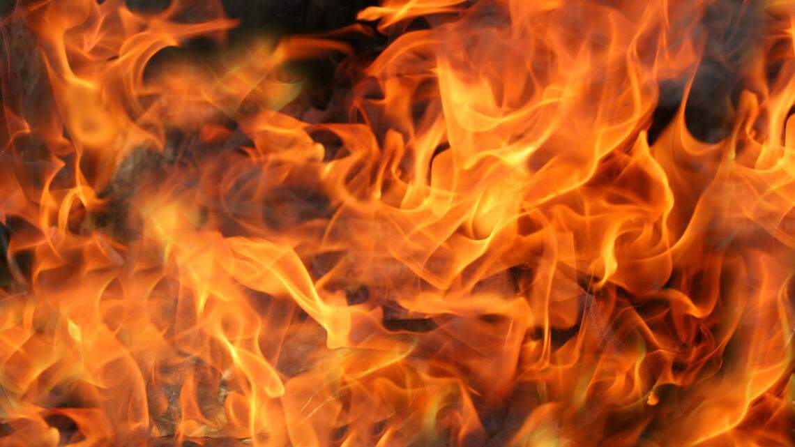 Arson is suspected after a house on the 1900 block of Zinser Street in Kennewick was set on fire Saturday.