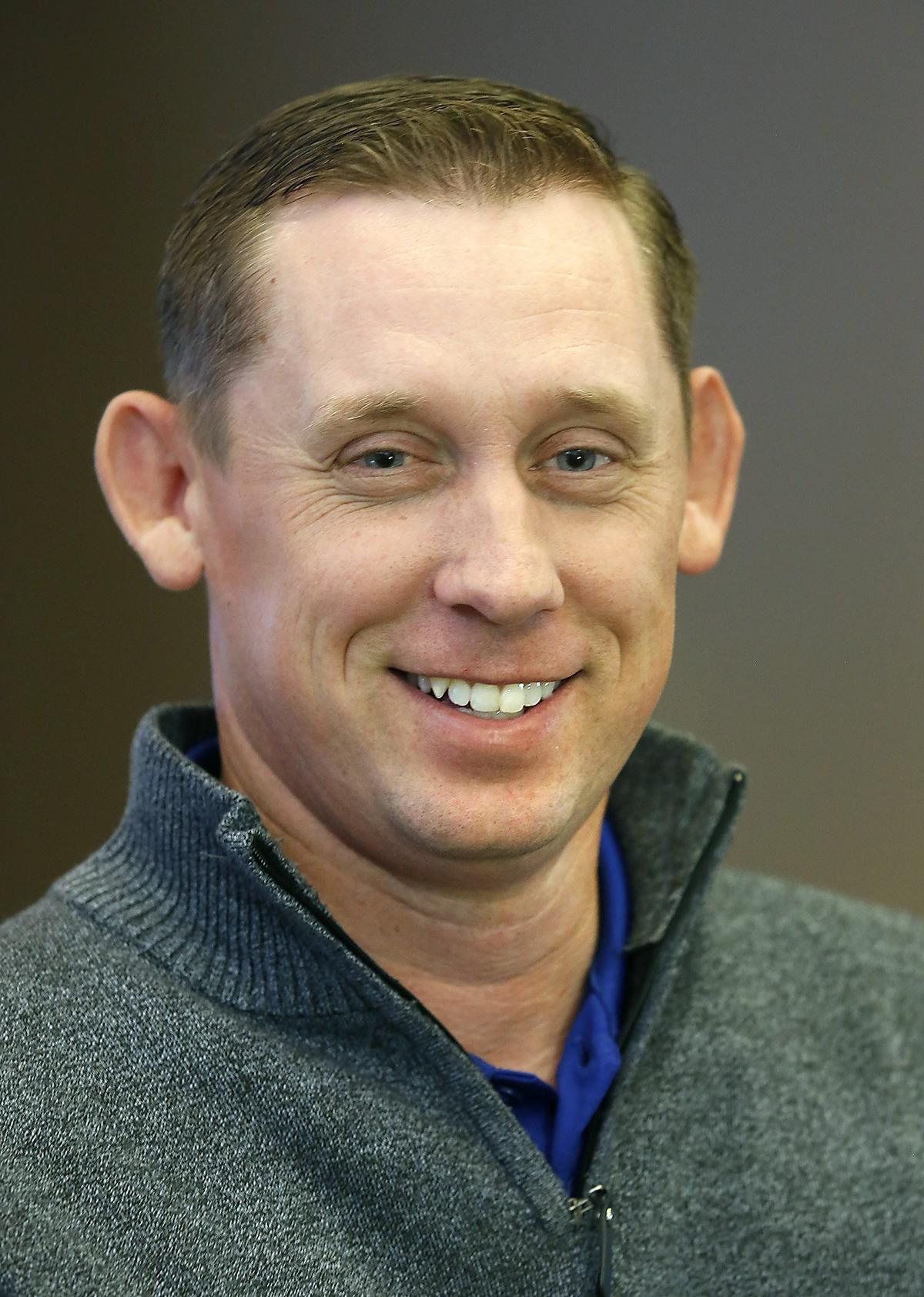 Clint Ables of the Zintel Creek Golf Club.