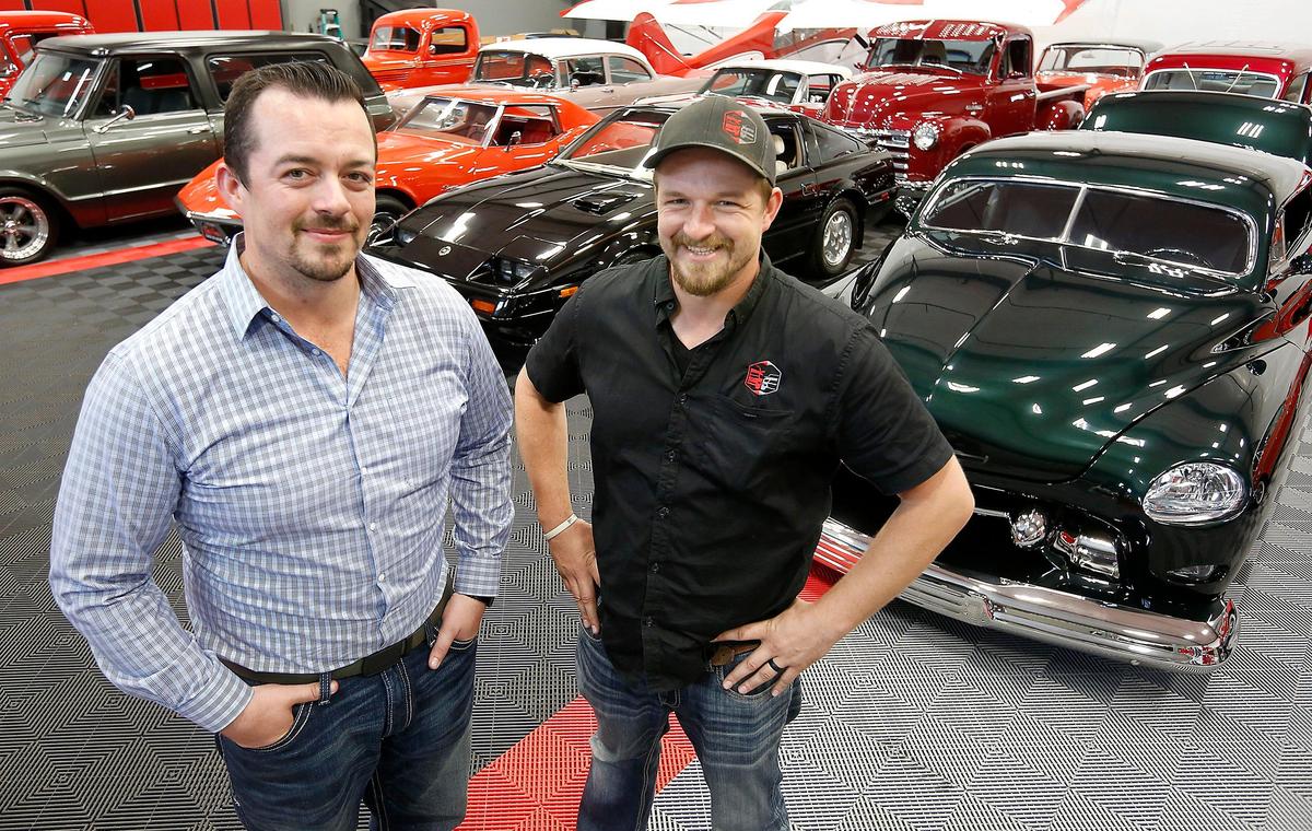 Jake Musser, left, and his brother, Josh, recently opened Musser Bros. Truck and Auto Auction in Pasco and are holding their inaugural Bob Carter Memorial Classic Car Auction, featuring muscle, classic and collector cars sourced from the Tri-Cities area on May 25. Watch a video at: tricityherald.com/video