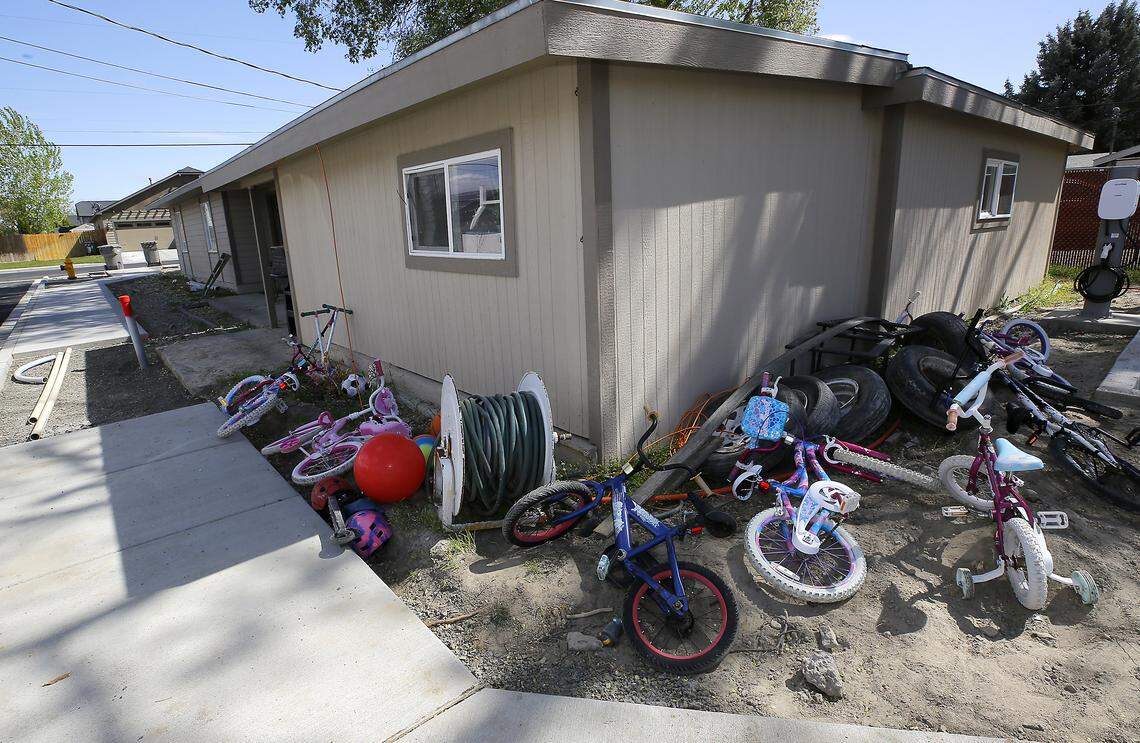 The homes are being built next to an existing house on the property. They’re about $500,000 from their funding goal and the homes are scheduled to open this summer.