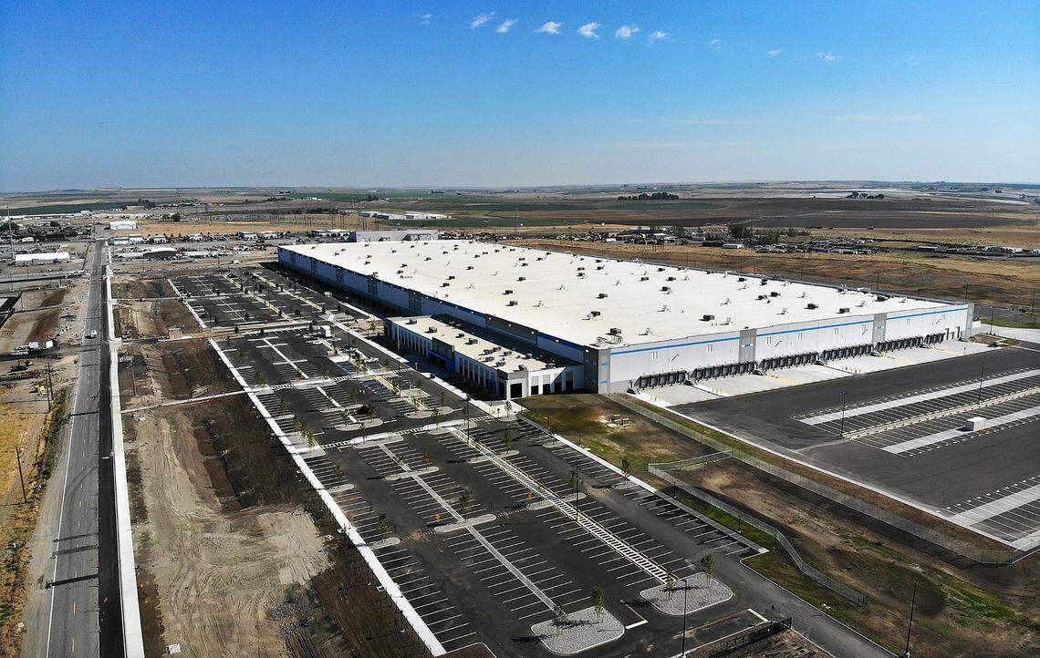 One of two new Amazon fulfillment facilitie in Pasco is due to open later this month.