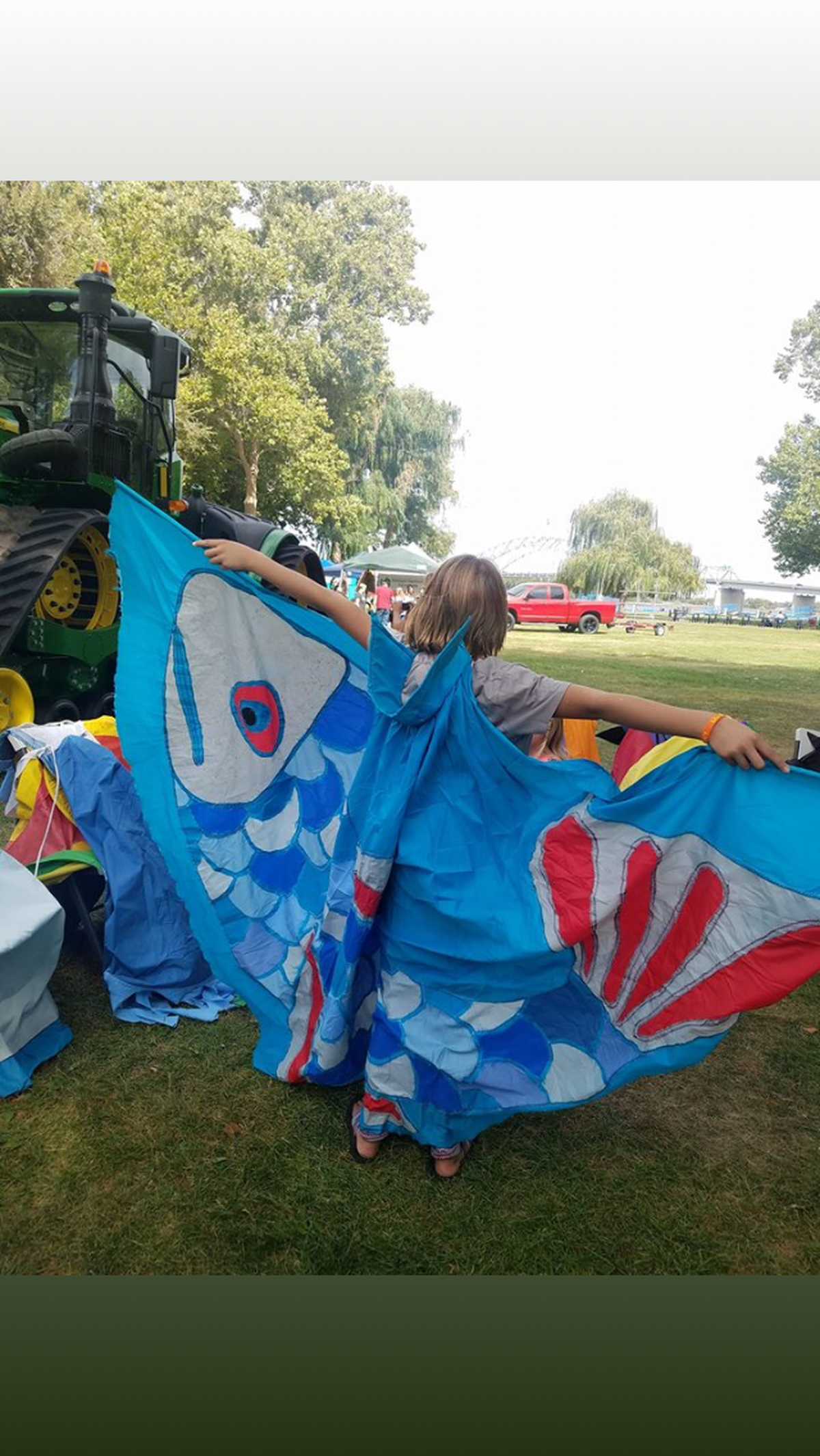 Children can dress up in provided costumes at RiverFest in Kennewick Saturday.