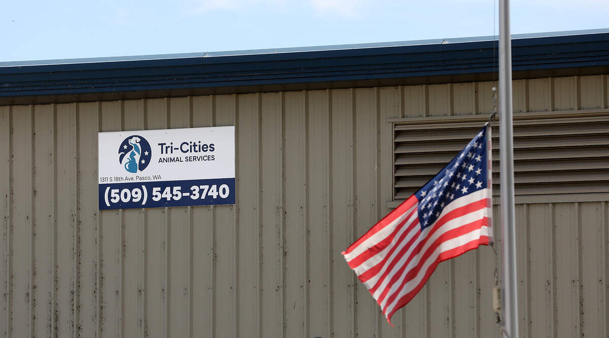 Tri-Cities Animal Services is at 1311 S. 18th Ave. in Pasco.