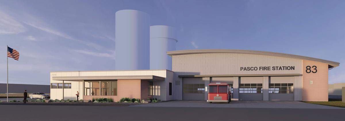 Pasco is building a new fire station near Road 76 to replace one south of Interstate 182.