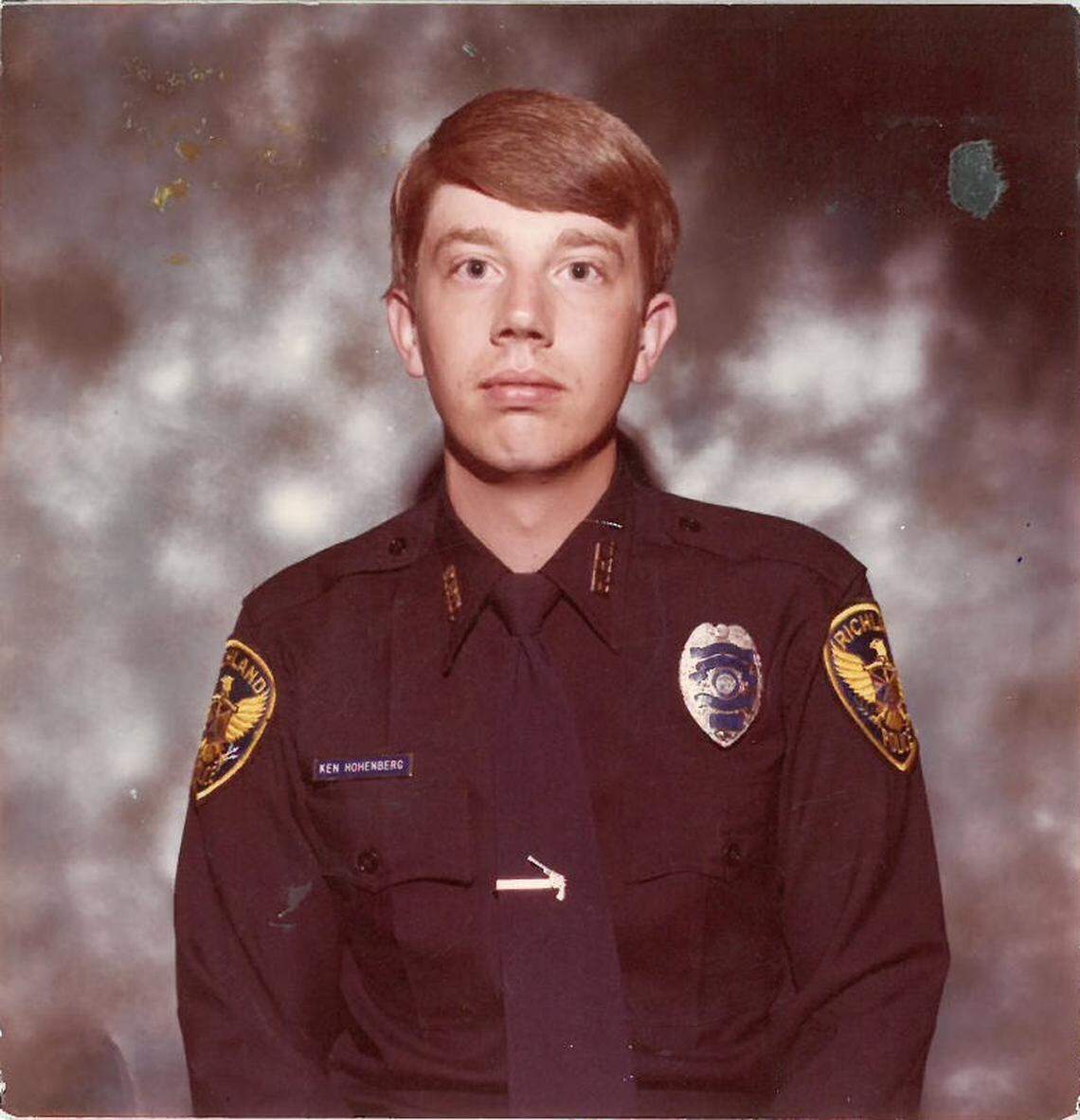 Hohenberg was a Richland police cadet before being hired as an officer with the Kennewick Police Department.