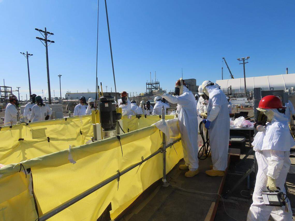 The Trump administration has proposed a fiscal 2026 budget for the Hanford site that would increase spending at the Hanford nuclear site tank farms where radioactive waste is stored in underground tanks.