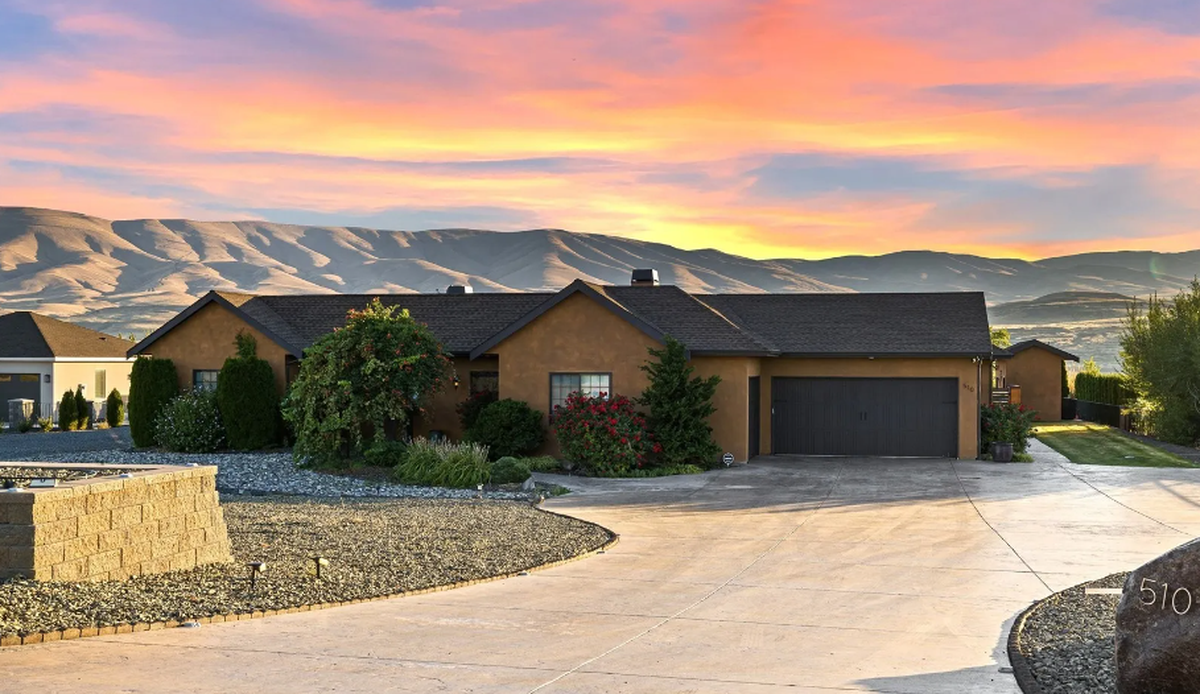The four bedroom, four bathroom home is on the market for just under $2.5 million.