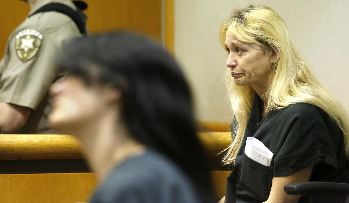 Rebecca A. Lassila, 46, is charged with hitting her sister-in-law’s boyfriend in the face with a wooden club.