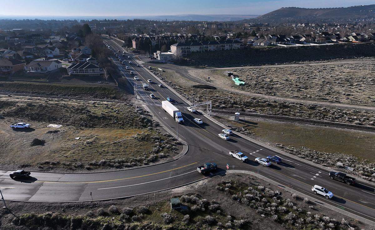 Construction of a new intersection at Steptoe Street and Tapteal Drive in south Richland begins Feb. 2 and will continue through the summer. 