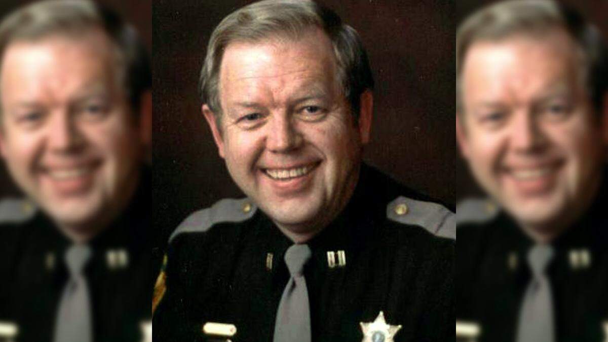 Capt. John Hodge when he retired in 2005 after over 27 years with the Benton County Sheriff’s Office.