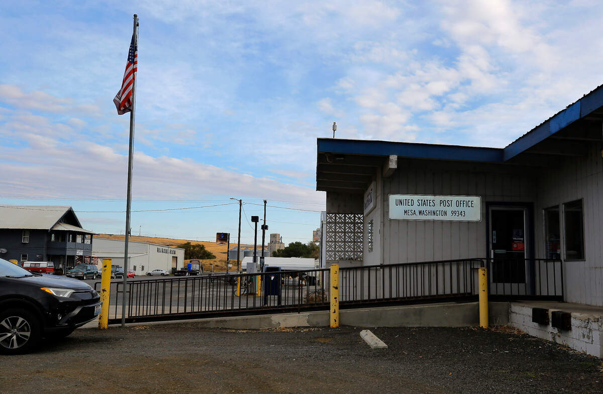 Mesa is a small agriculturally driven community of about 490 people about half an hour north of Pasco in Franklin County.