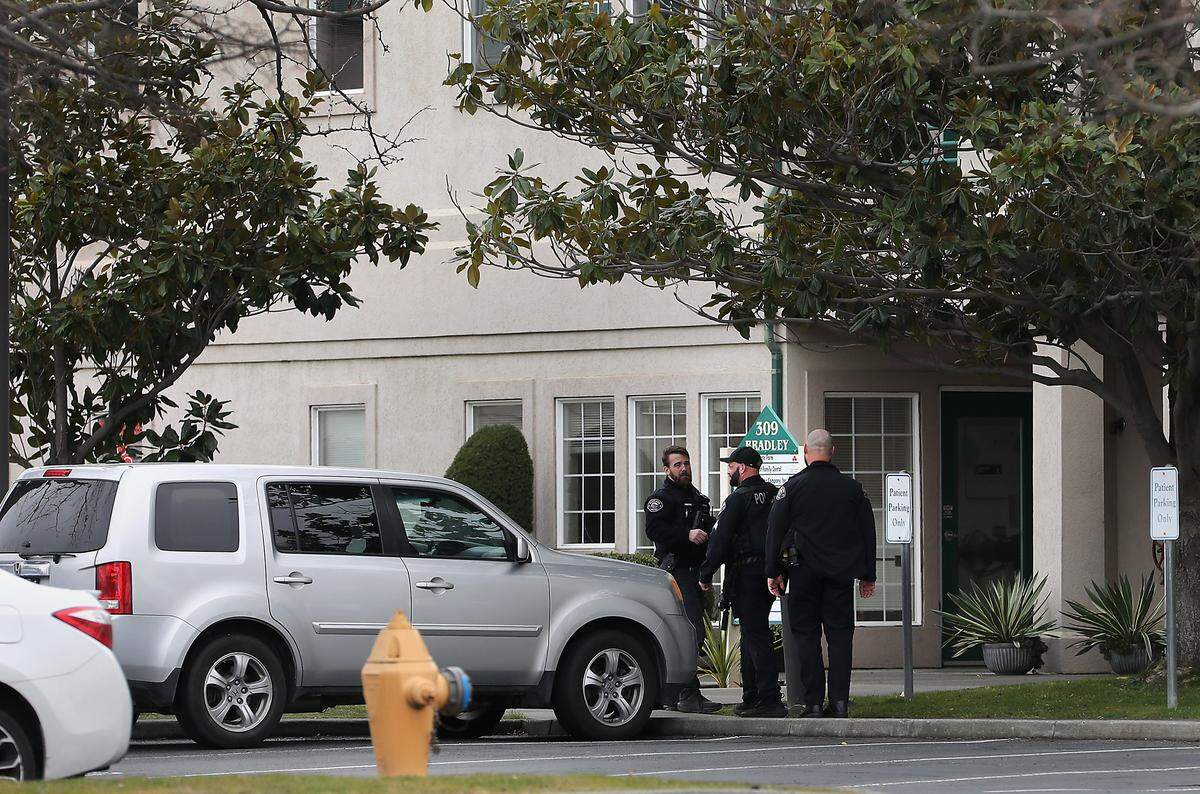 Police search for a wanted person wanted at a Richland business park Wednesday afternoon. The standoff started about noon at the complex at 309 Bradley Blvd, near the corner of Comstock Street and George Washington Way.