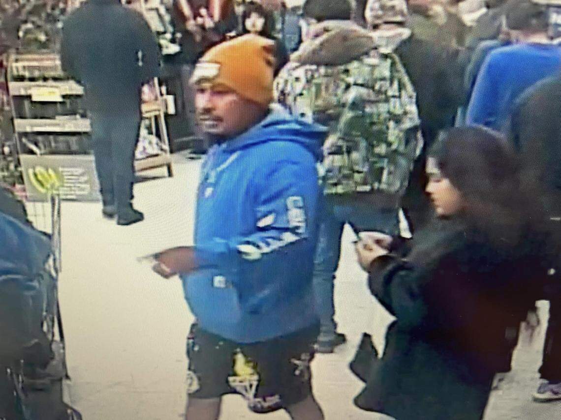 Pasco police are looking for this person on interest in a hit and run that left a bicycle rider seriously injured Friday evening.