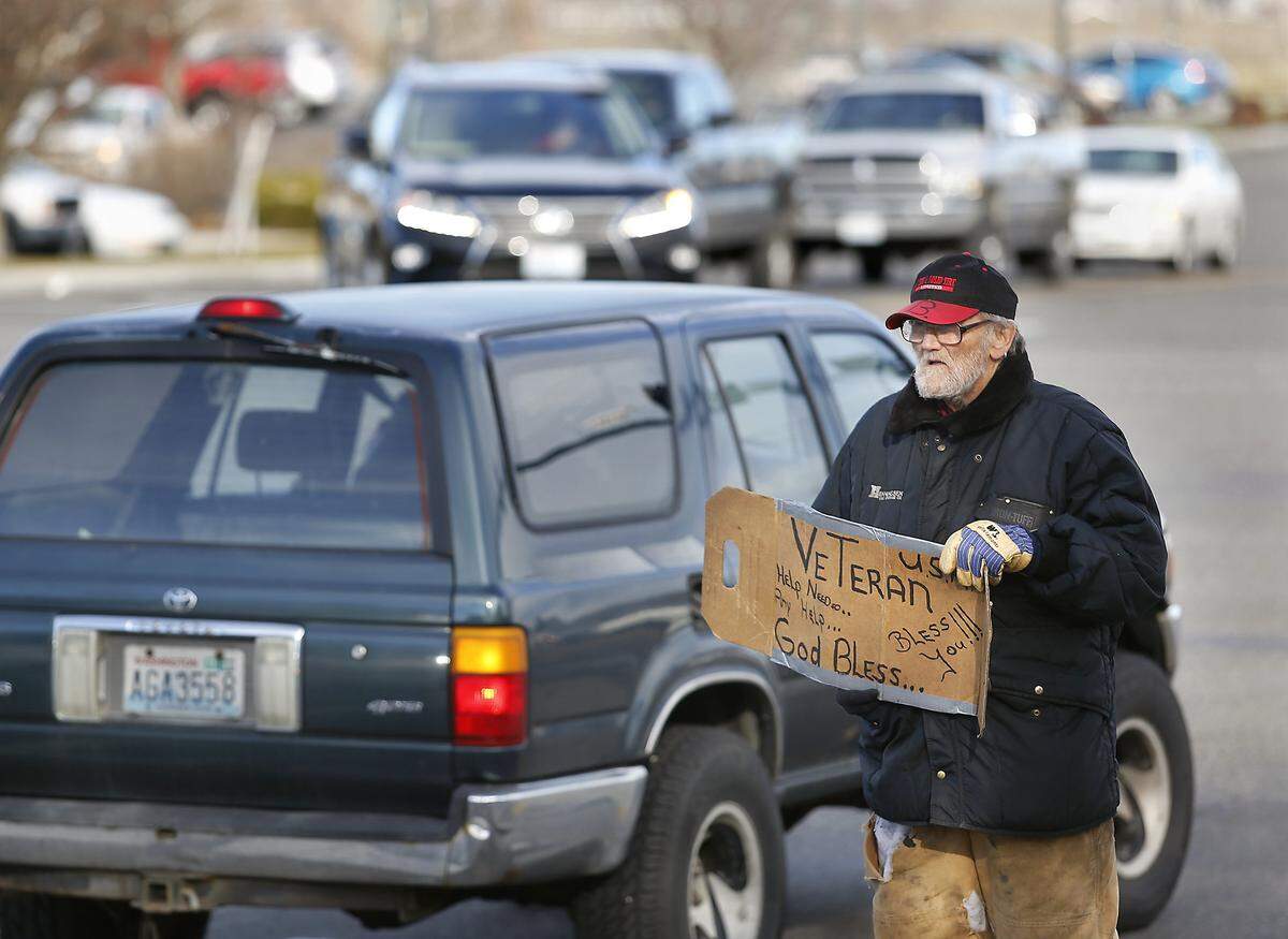 The 2018 Point in Time homeless survey showed 163 people living outdoors or in shelters in Benton and Franklin counties. This Army veteran told the Herald he became homeless after losing his job at a Pasco processing plant.
