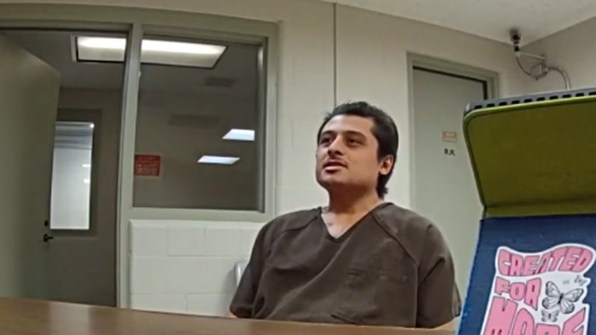 Isiah Rodriguez admitted to shooting Michael Perkins at the Uptown Shopping Center in Richland during an interview at the Multnomah County Jail in Portland, Ore.