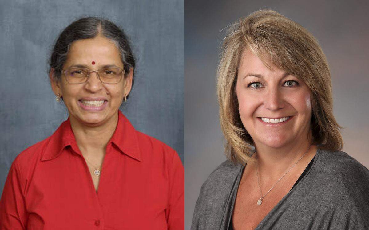Rama Devagupta and Jill Oldson