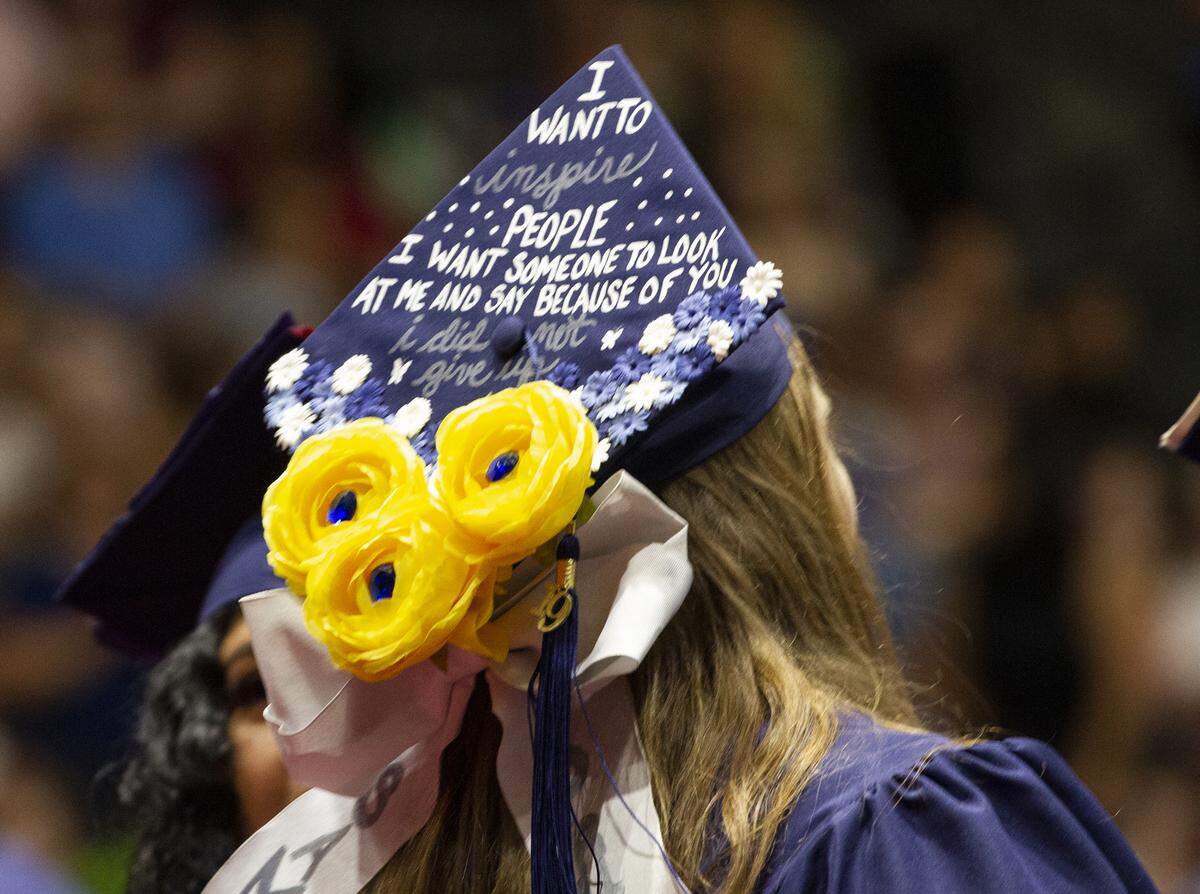 Scenes from Columbia Basin College 2019 graduation on at the Toyota enter in Kennewick.