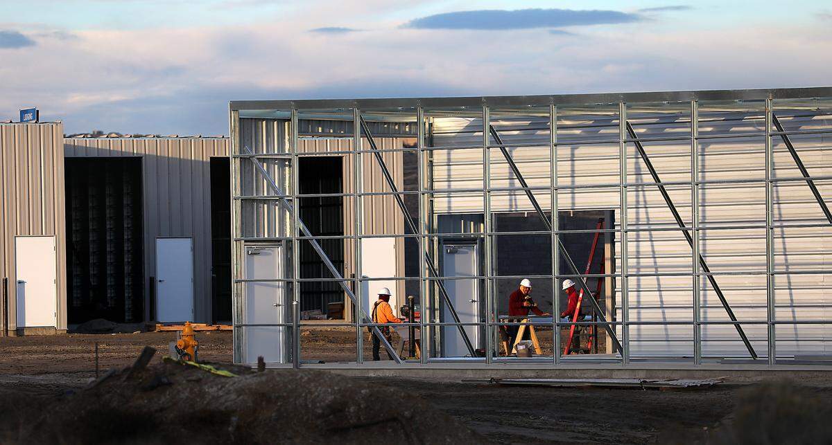 Kooskooskia Inc. is constructing a five-building RV and storage facility in west Kennewick at 10601 Ridgeline Drive, near the Interstate 82/Badger exit.