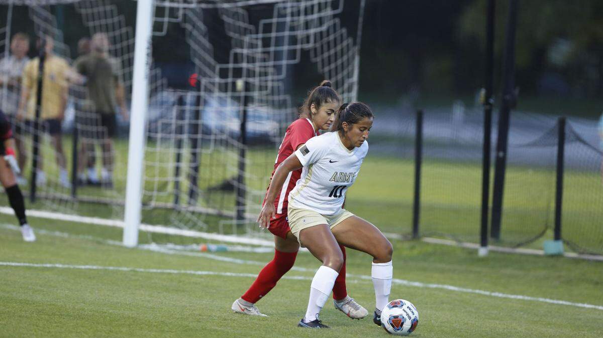 Hanford High School graduate Dani Mendoza is one of two captains this fall for Army’s women’s soccer team at West Point.