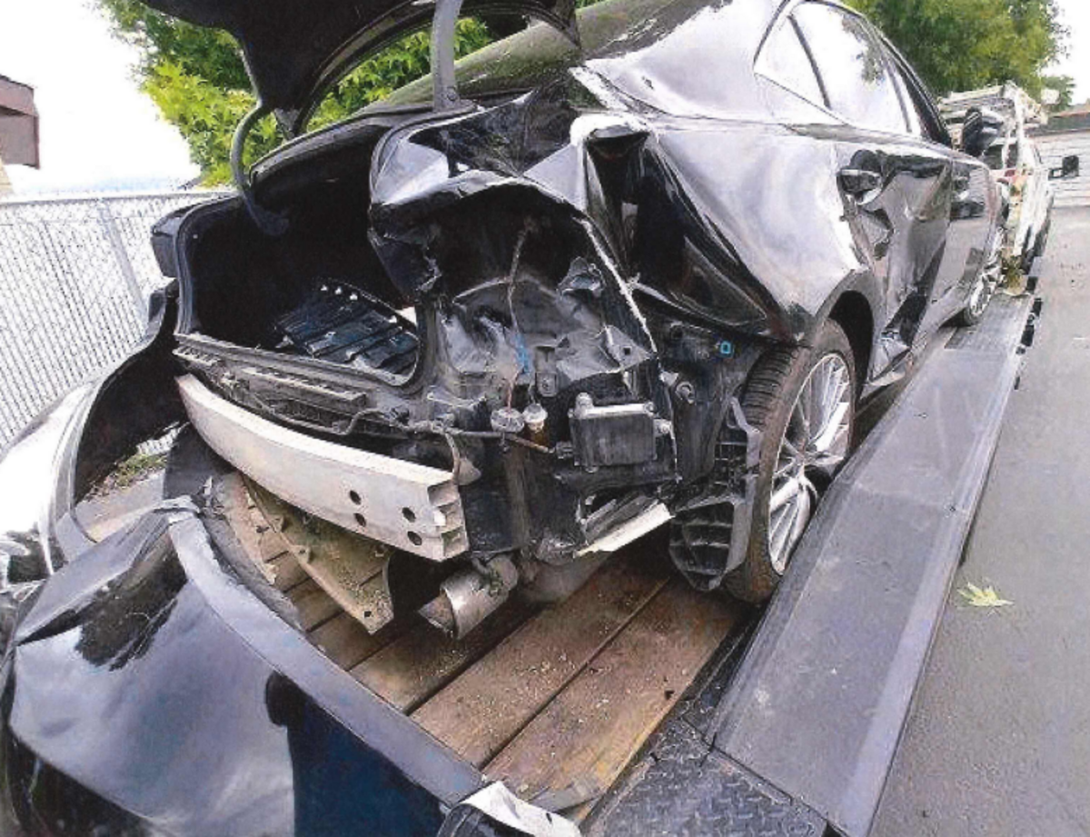 A Kennewick man is sentenced for staging a car crash between a 2014 Lexus and a 2009 Hyundai Sonata to collect the insurance.