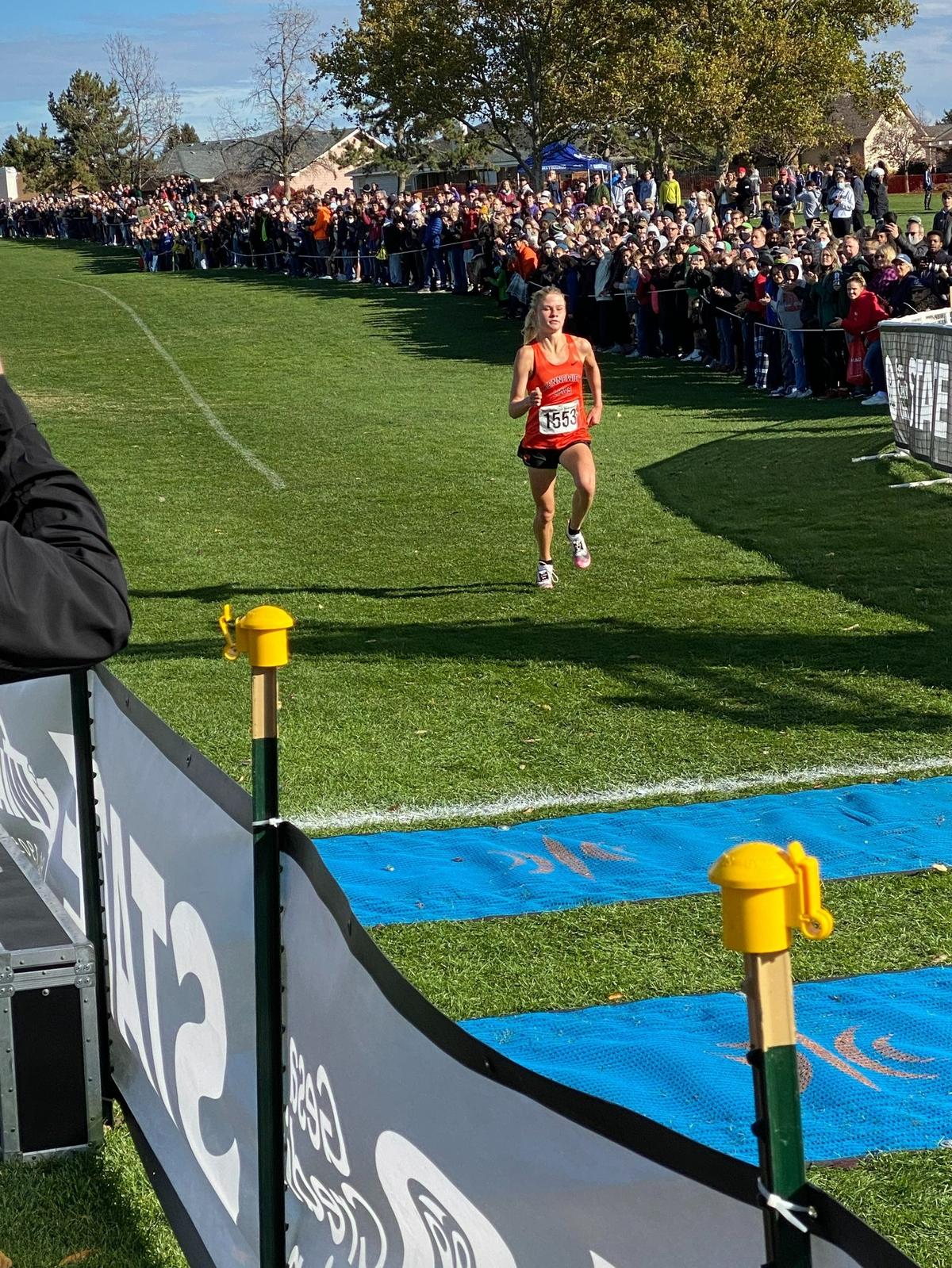 Kennewick High senior Macy Marquardt competes Saturday at the Pasco Invite.