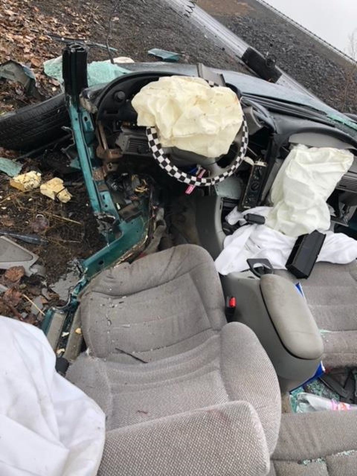 Rebecca Maloy broke multiple bones and was in surgery for seven hours after her car was hit head-on by an SUV on Christmas Eve 2018 near Prosser.