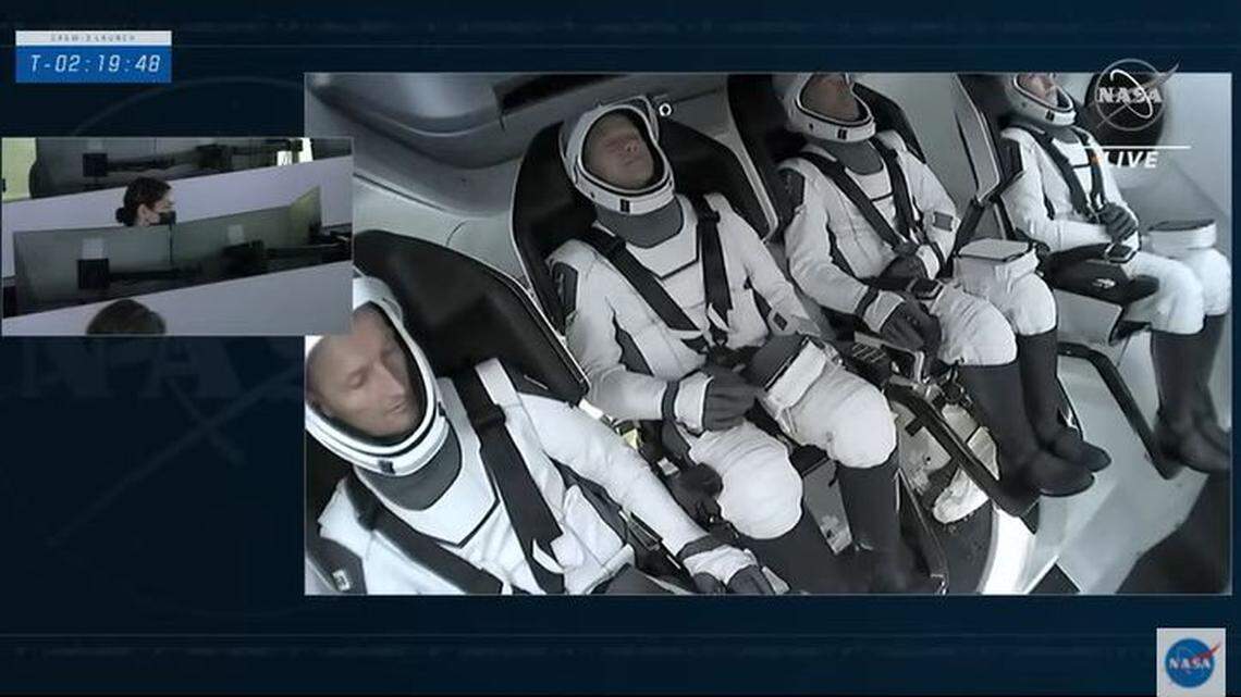 Tri-Cities astronaut is 601st person in space. She boards the space station today