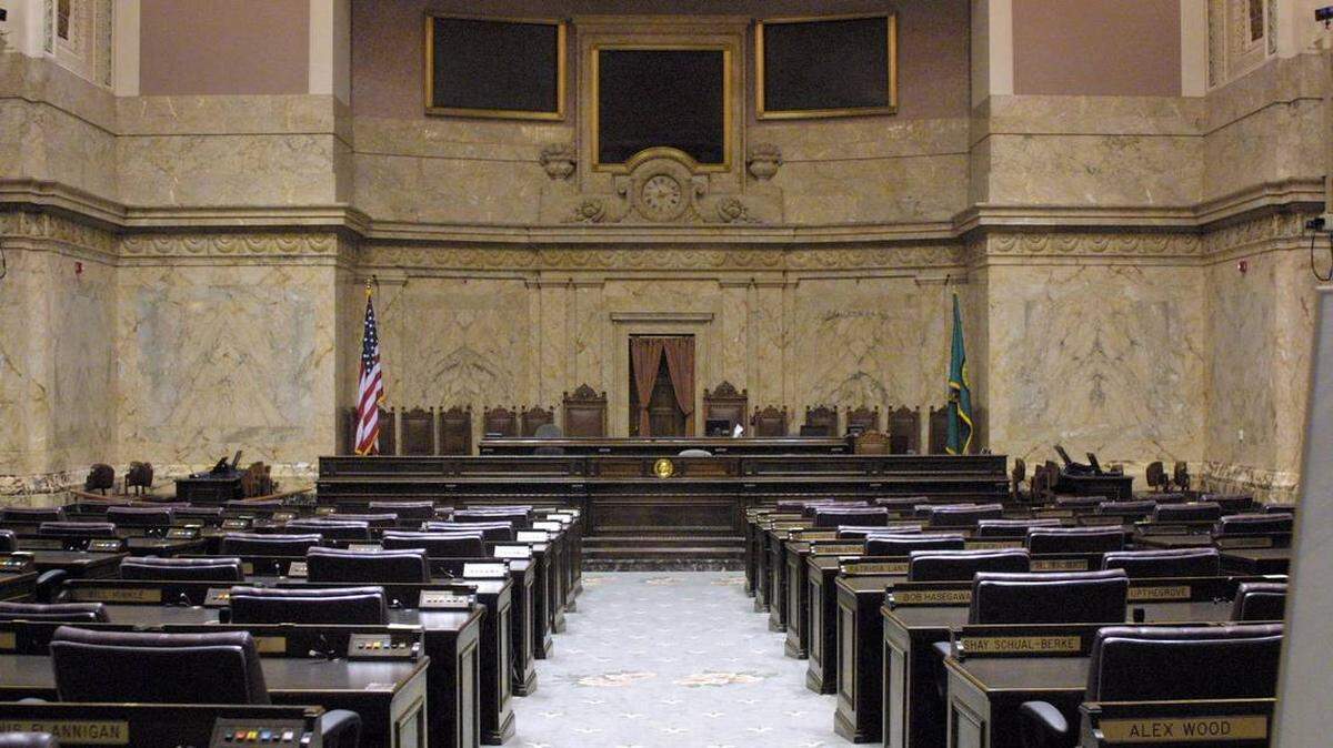 The House of Representatives in Olympia.