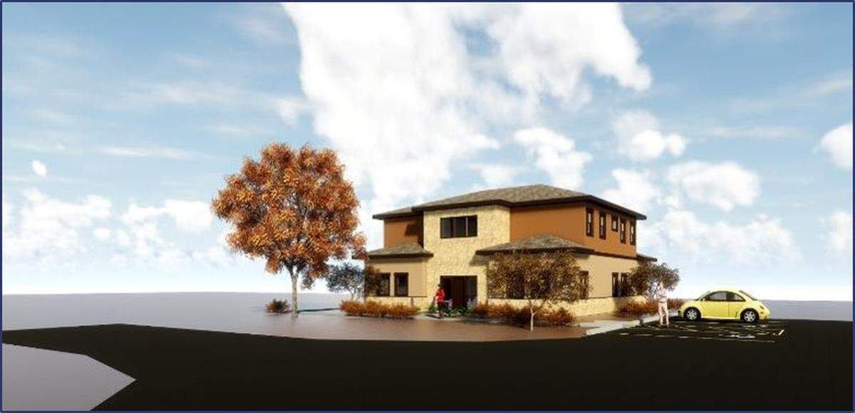 A drawing of the first group home at Carmina’s Place in Kennewick.