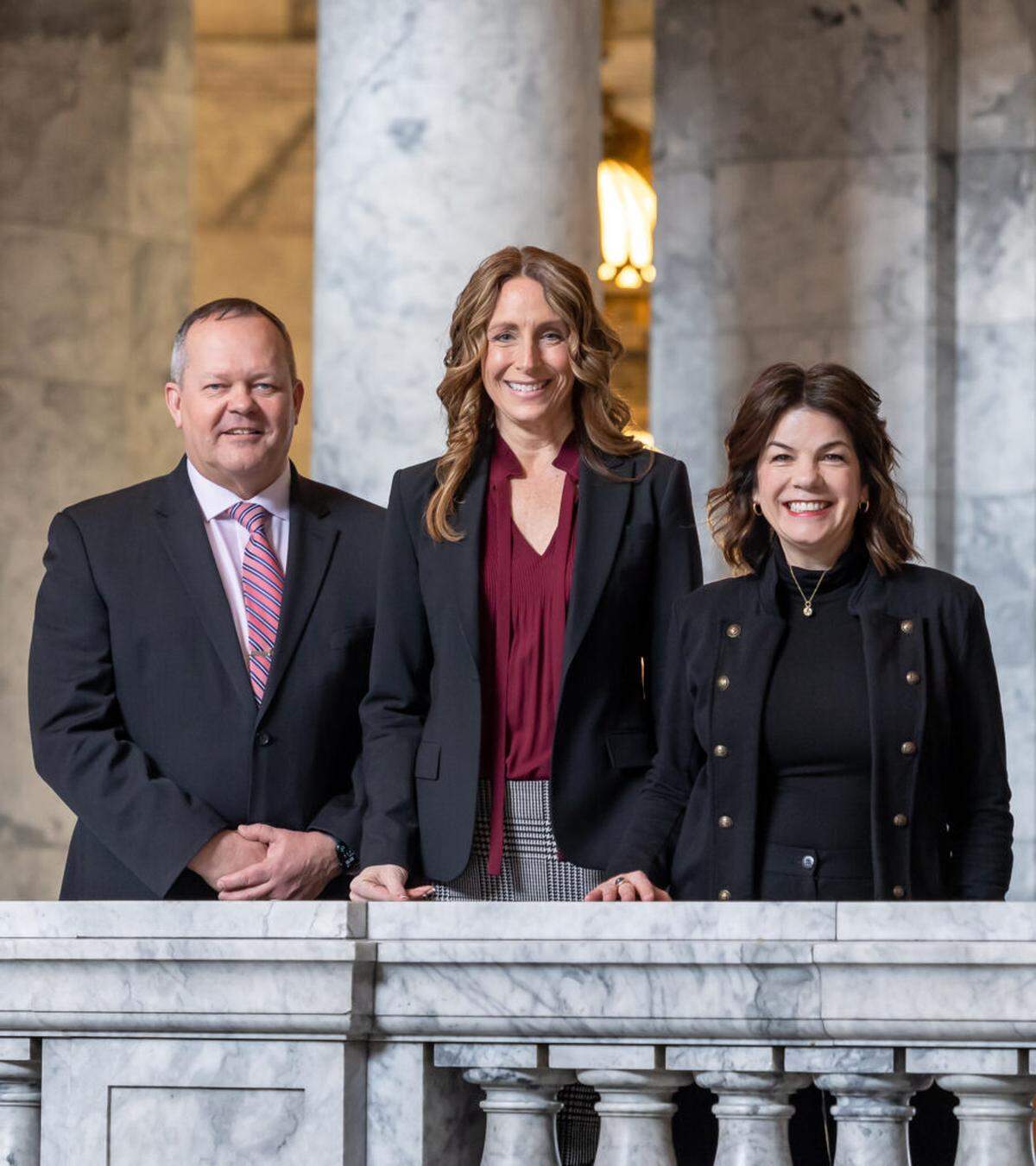 8th District Legislators Sen. Matt Boehnke, R-Kennewick, Rep. Stephanie Barnard, R-Pasco and Rep. April Connors, R-Kennewick.