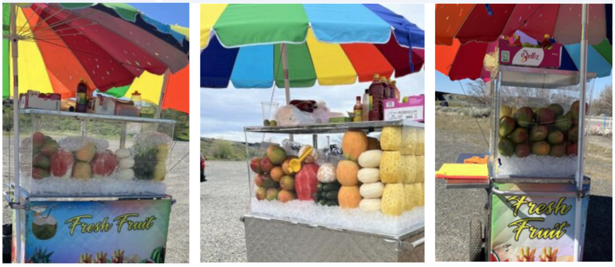 A new type of unlicensed food vendors are popping up in the Tri-Cities this spring, cut fruit carts. Cut fruit carries a high risk of the bacteria listeria.