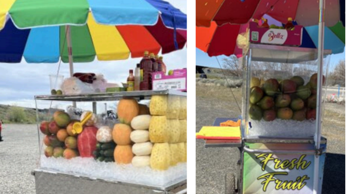 A new type of unlicensed food vendors are popping up in the Tri-Cities this spring, cut fruit carts. Cut fruit carries a high risk of the bacteria listeria.