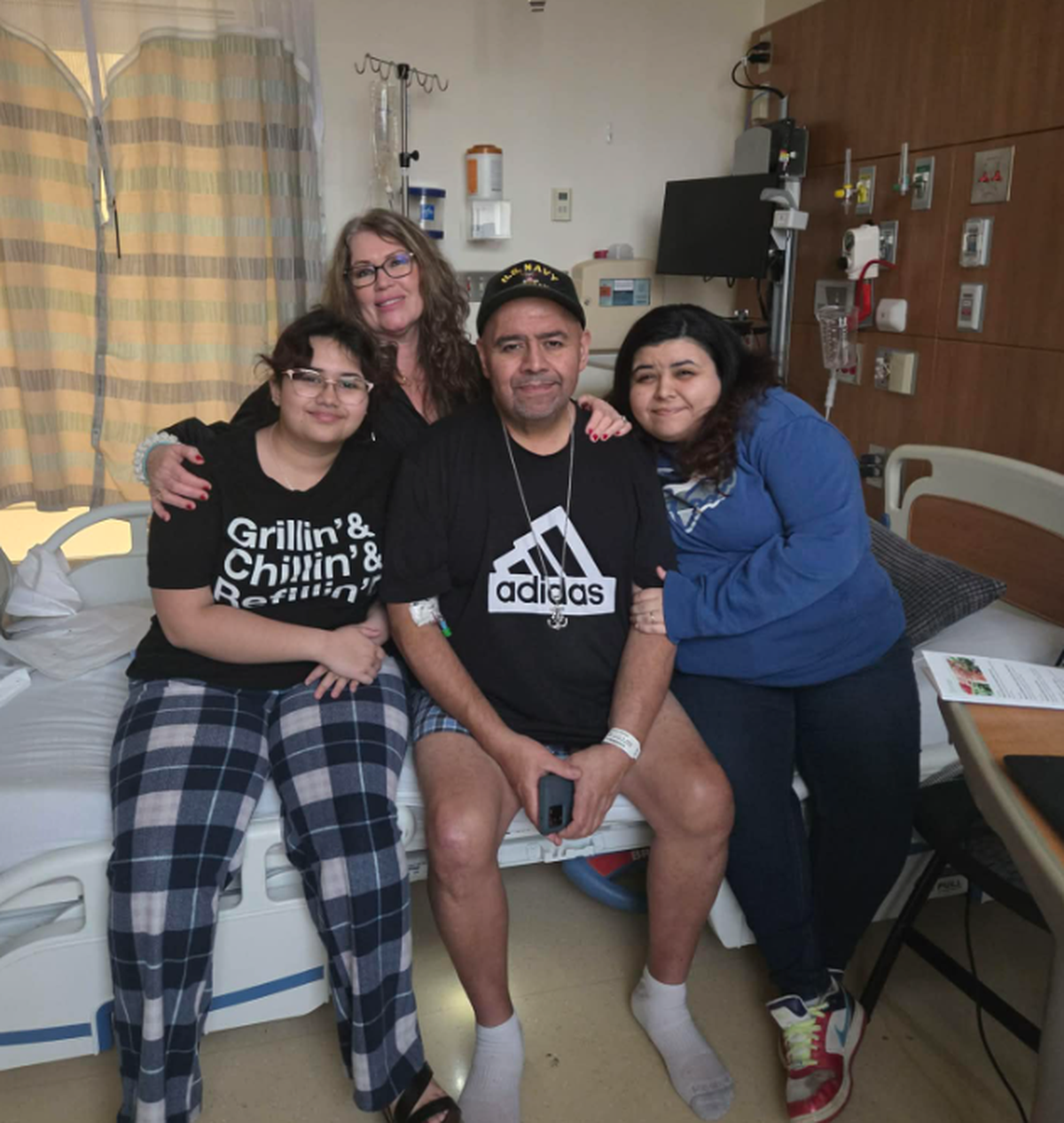Ross Esparza, a Department of Corrections officer, was diagnosed with an aggressive form of cancer.