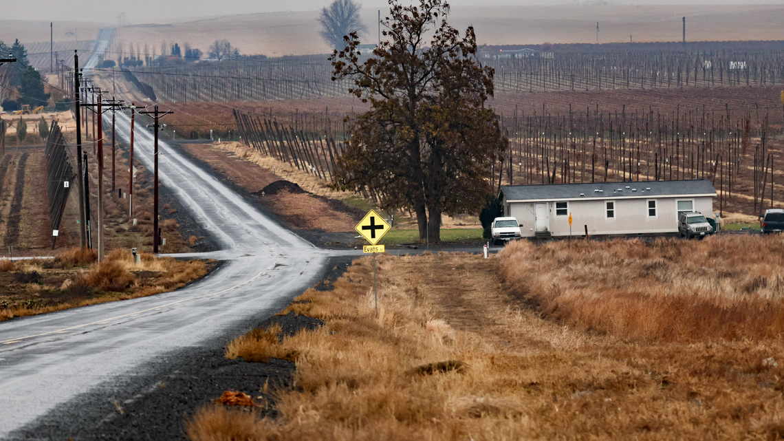 Two people died after a violent confrontation in a rural area of west Benton County on Saturday evening.