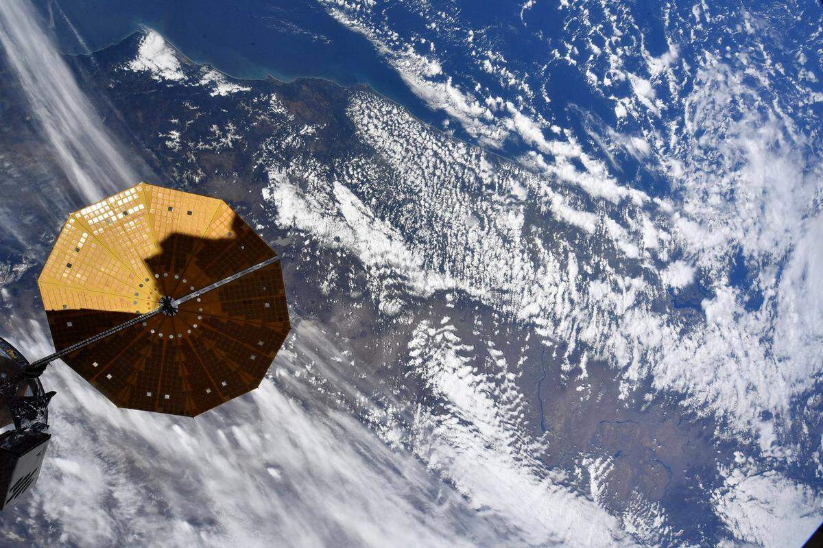 Richland NASA astronaut Kayla Barron was able to follow the Columbia River from the coast to identify the Tri-Cities area and snap photos from the International Space Station.