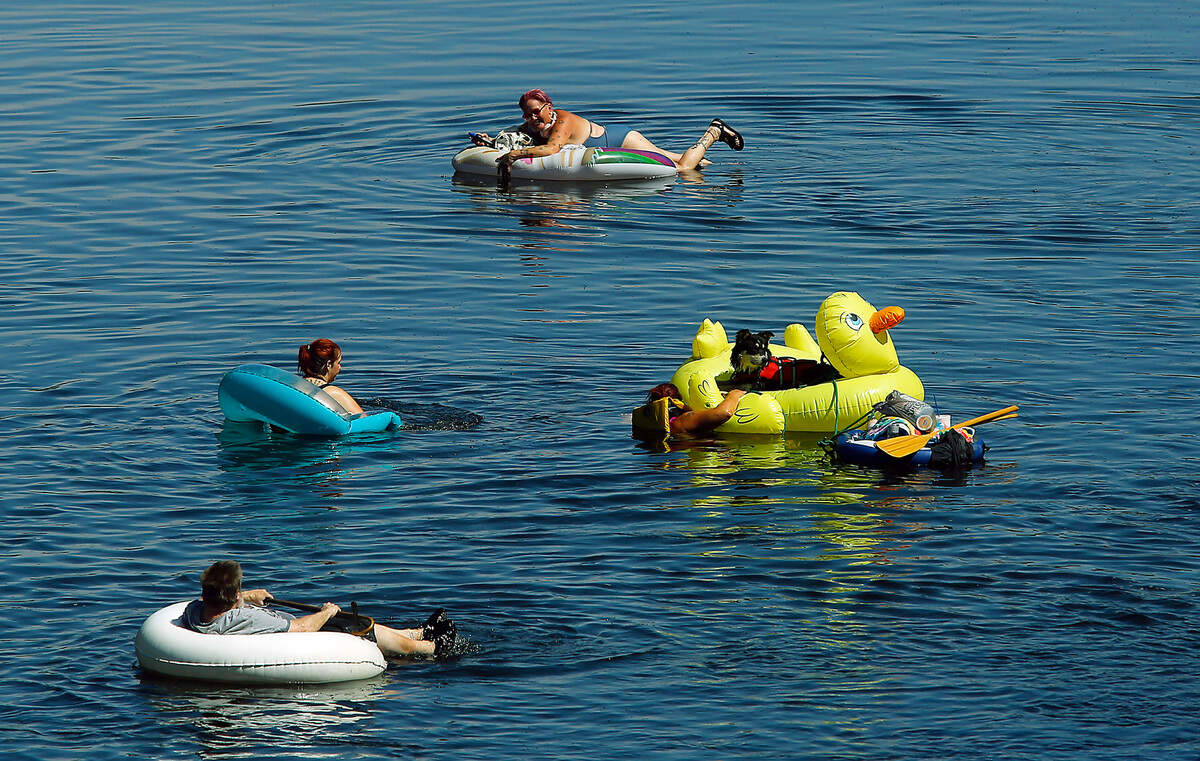 Four days of temperatures reaching the 90s are forecast in the Tri-Cities. But river water is still a little cool.